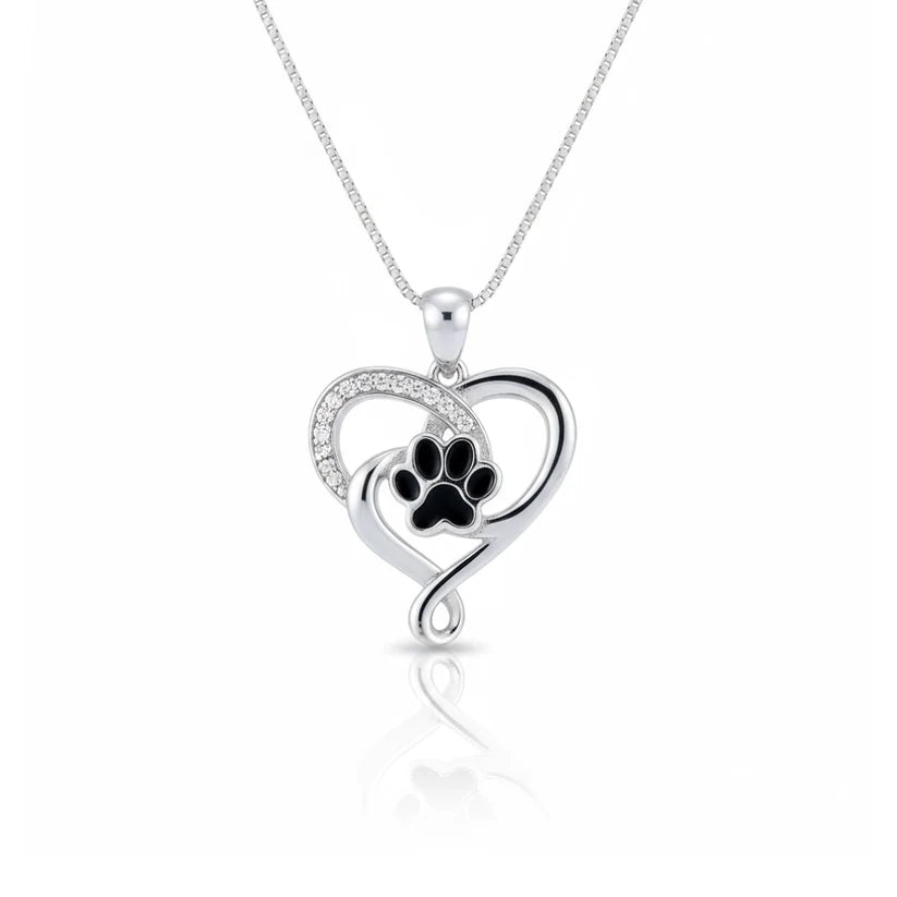 Heart & Paw Necklace