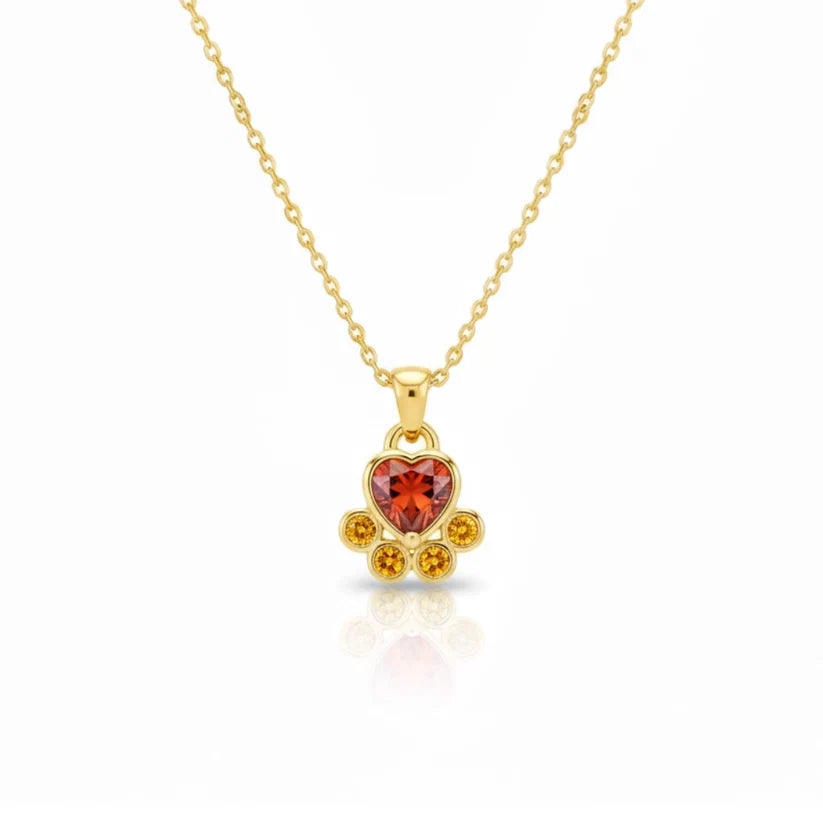 Ember Paw Necklace