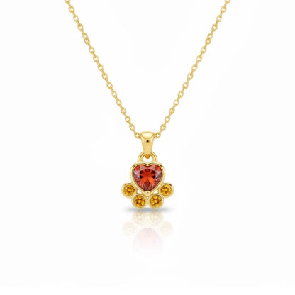 Ember Paw Necklace