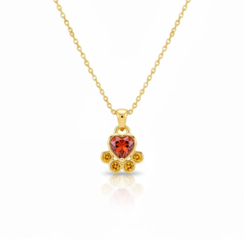 Ember Paw Necklace