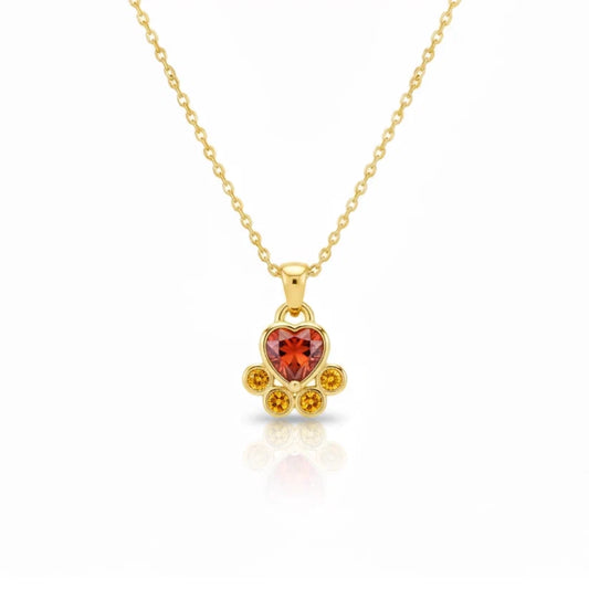 Ember Paw Necklace