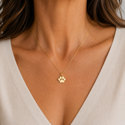 Forever Paw Necklace