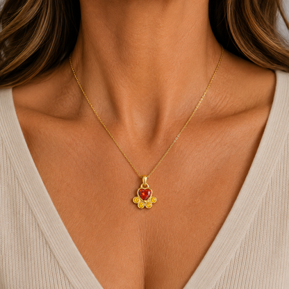 Ember Paw Necklace